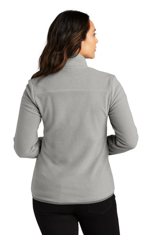 Port Authority Ladies Connection Fleece Jacket (Gusty Grey)