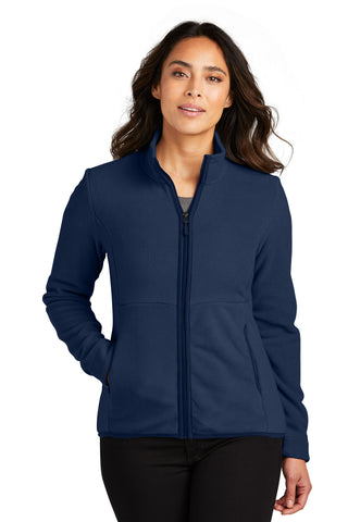 Port Authority Ladies Connection Fleece Jacket (River Blue Navy)