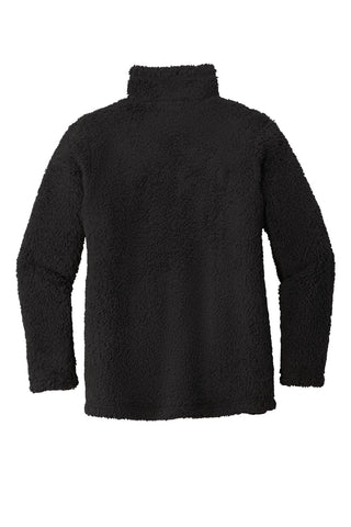 Port Authority Ladies Cozy 1/4-Zip Fleece (Black)