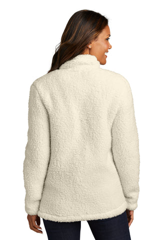 Port Authority Ladies Cozy 1/4-Zip Fleece (Marshmallow)