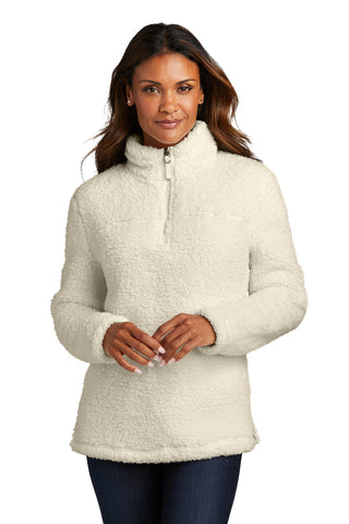 Port Authority Ladies Cozy 1/4-Zip Fleece (Marshmallow)