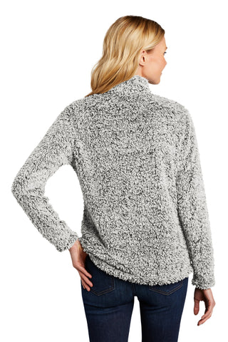 Port Authority Ladies Cozy Fleece Jacket (Grey Heather)