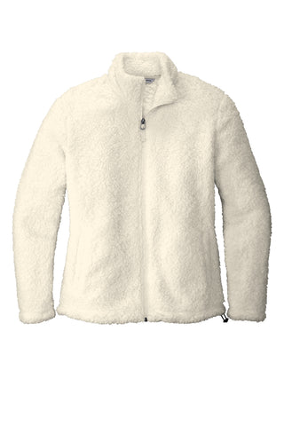 Port Authority Ladies Cozy Fleece Jacket (Marshmallow)