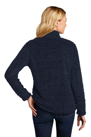 Port Authority Ladies Cozy Fleece Jacket (River Blue Navy)