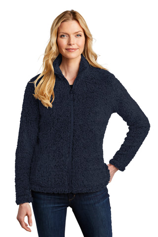 Port Authority Ladies Cozy Fleece Jacket (River Blue Navy)