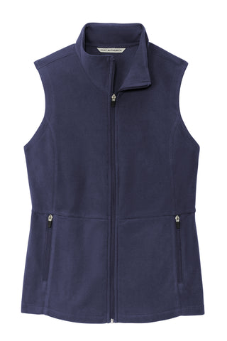 Port Authority Ladies Accord Microfleece Vest (Navy)