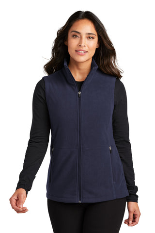 Port Authority Ladies Accord Microfleece Vest (Navy)