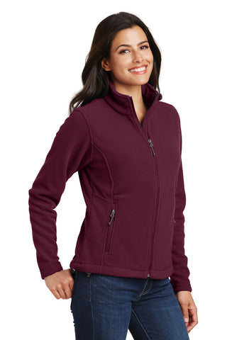 Port Authority Ladies Value Fleece Jacket (Maroon)