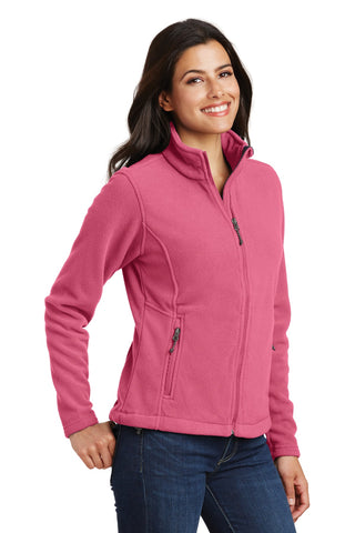 Port Authority Ladies Value Fleece Jacket (Pink Blossom)