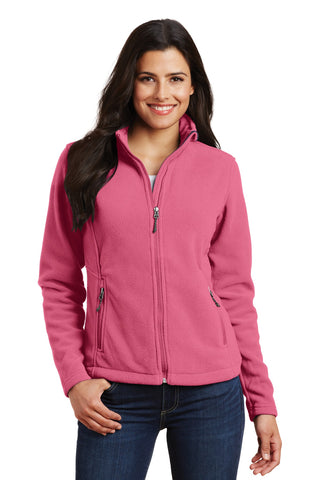 Port Authority Ladies Value Fleece Jacket (Pink Blossom)