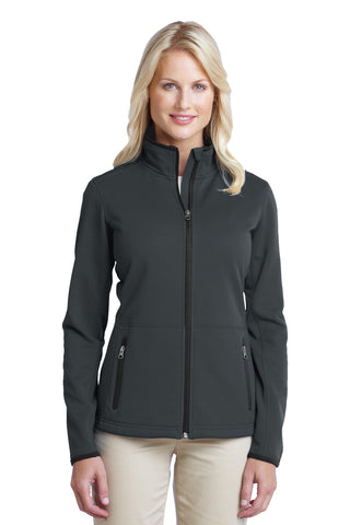 Port Authority Ladies Pique Fleece Jacket (Graphite)