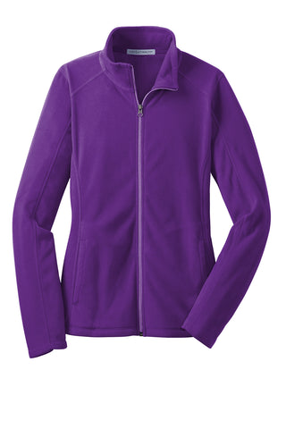 Port Authority Ladies Microfleece Jacket (Amethyst Purple)