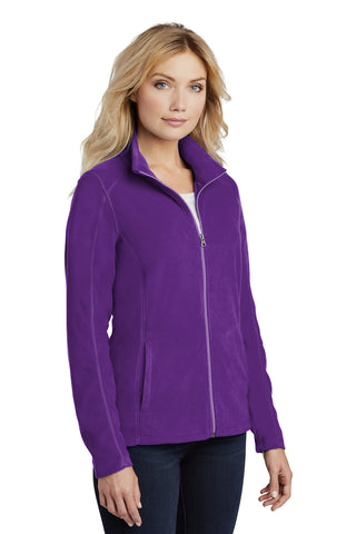 Port Authority Ladies Microfleece Jacket (Amethyst Purple)