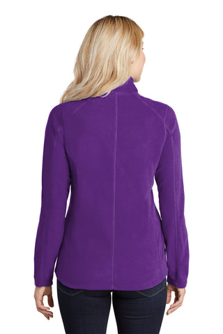 Port Authority Ladies Microfleece Jacket (Amethyst Purple)