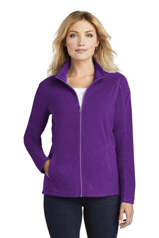 Port Authority Ladies Microfleece Jacket (Amethyst Purple)