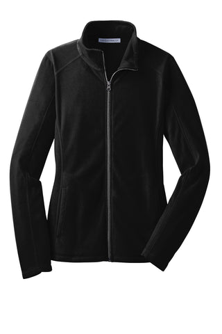 Port Authority Ladies Microfleece Jacket (Black)