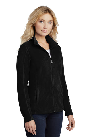 Port Authority Ladies Microfleece Jacket (Black)