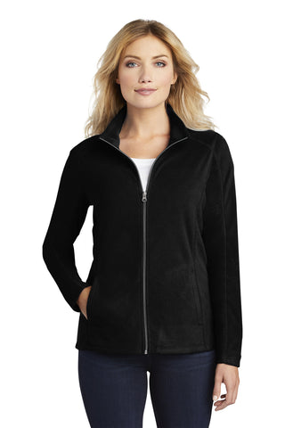 Port Authority Ladies Microfleece Jacket (Black)