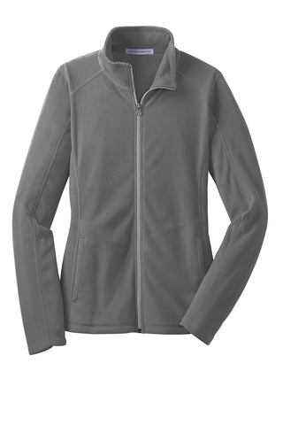 Port Authority Ladies Microfleece Jacket (Pearl Grey)