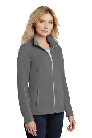 Port Authority Ladies Microfleece Jacket (Pearl Grey)