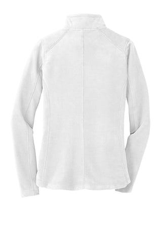 Port Authority Ladies Microfleece Jacket (White)