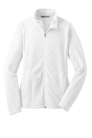 Port Authority Ladies Microfleece Jacket (White)