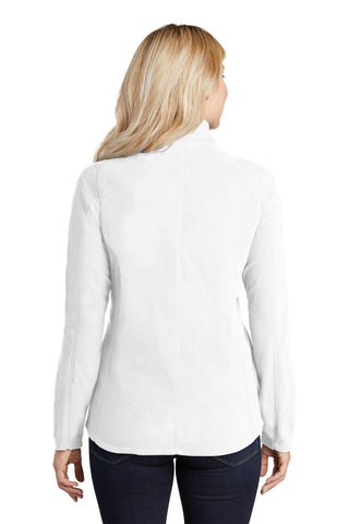 Port Authority Ladies Microfleece Jacket (White)