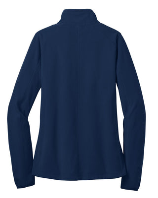 Port Authority Ladies Microfleece 1/2-Zip Pullover (True Navy)