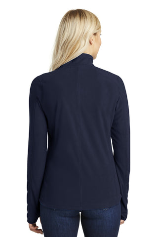 Port Authority Ladies Microfleece 1/2-Zip Pullover (True Navy)