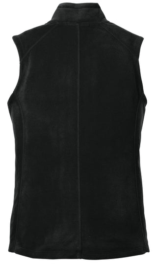 Port Authority Ladies Microfleece Vest (Black)