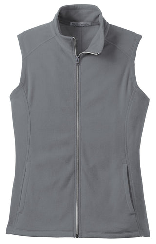 Port Authority Ladies Microfleece Vest (Pearl Grey)