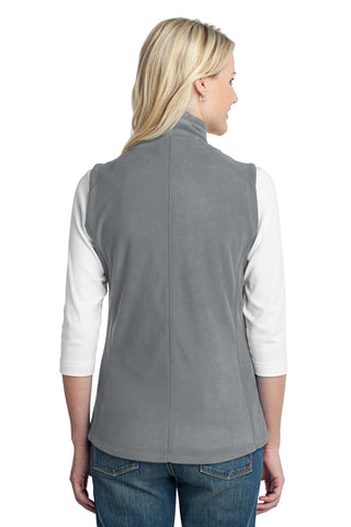 Port Authority Ladies Microfleece Vest (Pearl Grey)