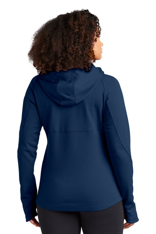 Sport-Tek Ladies Tech Fleece Full-Zip Hooded Jacket (True Navy)