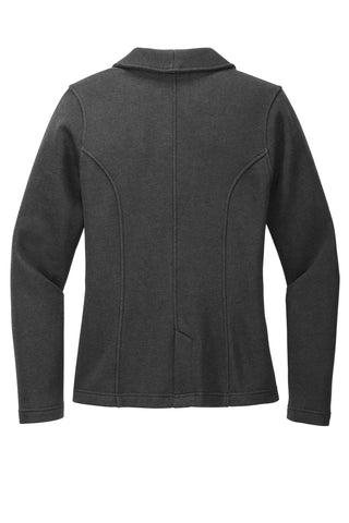 Port Authority Ladies Fleece Blazer (Dark Charcoal Heather)