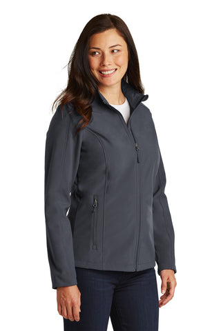 Port Authority Ladies Core Soft Shell Jacket (Battleship Grey)