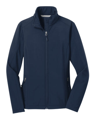 Port Authority Ladies Core Soft Shell Jacket (Dress Blue Navy)