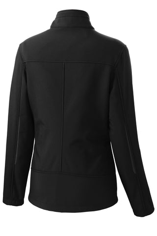 Port Authority Ladies Welded Soft Shell Jacket (Black)