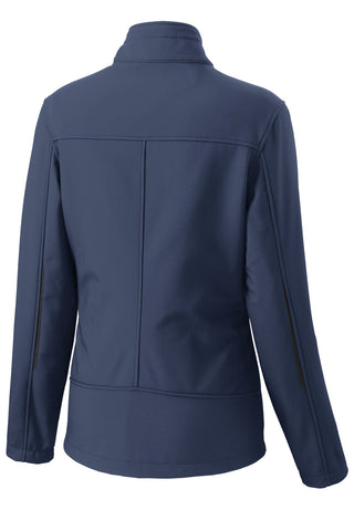 Port Authority Ladies Welded Soft Shell Jacket (Dress Blue Navy)