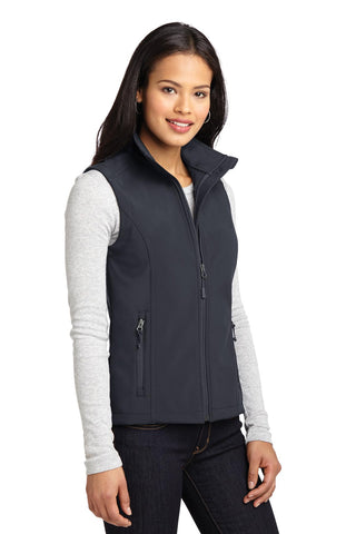 Port Authority Ladies Core Soft Shell Vest (Battleship Grey)