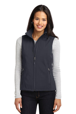 Port Authority Ladies Core Soft Shell Vest (Battleship Grey)