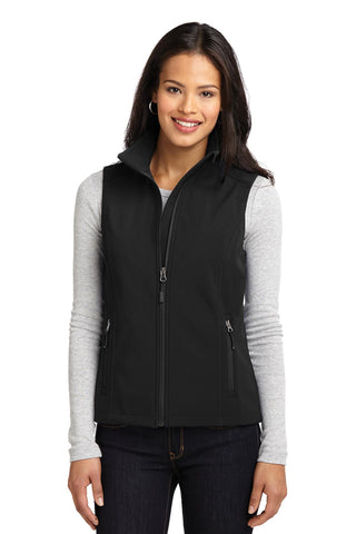 Port Authority Ladies Core Soft Shell Vest (Black)