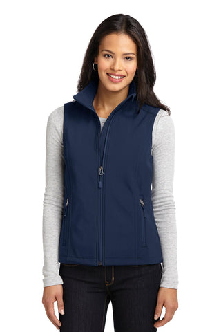 Port Authority Ladies Core Soft Shell Vest (Dress Blue Navy)