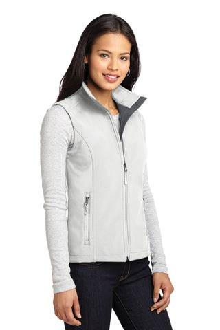 Port Authority Ladies Core Soft Shell Vest (Marshmallow)