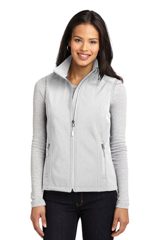 Port Authority Ladies Core Soft Shell Vest (Marshmallow)