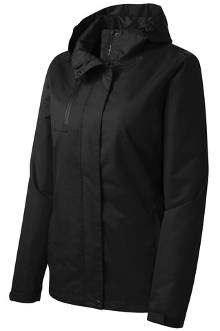 Port Authority Ladies All-Conditions Jacket (Black)