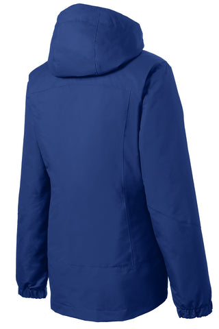Port Authority Ladies Vortex Waterproof 3-in-1 Jacket (Night Sky Blue/ Black)