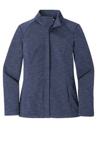 Port Authority Ladies Stream Soft Shell Jacket (Dress Blue Navy Heather)