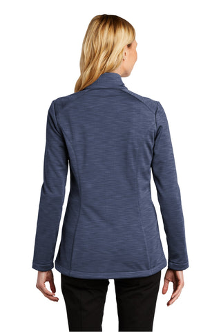 Port Authority Ladies Stream Soft Shell Jacket (Dress Blue Navy Heather)