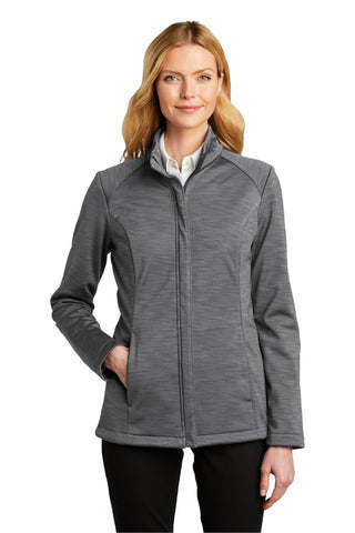 Port Authority Ladies Stream Soft Shell Jacket (Graphite Heather)