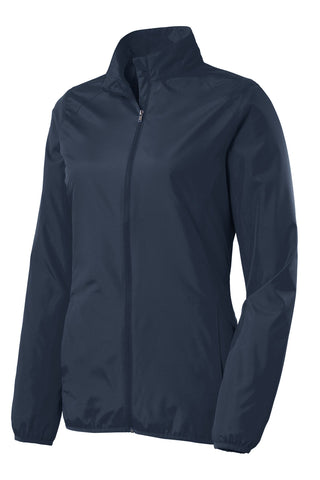 Port Authority Ladies Zephyr Full-Zip Jacket (Dress Blue Navy)